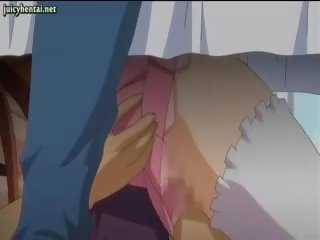 Hentai Gets Her Small Pussy Drilled