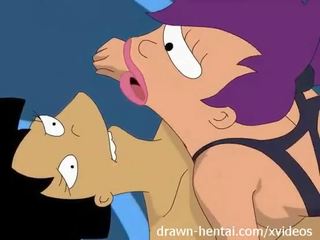 Futurama hentai - hand-to-pussy koulutus