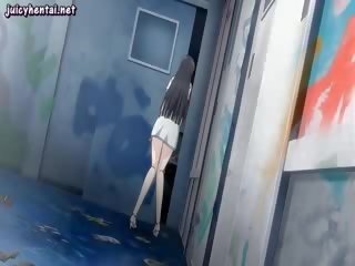 Tối tóc hentai mademoiselle được jizzload