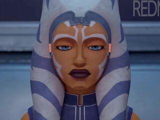 Žvaigždė wars - ahsoka tano jedi mokymas čiulpimas (animation su garso)